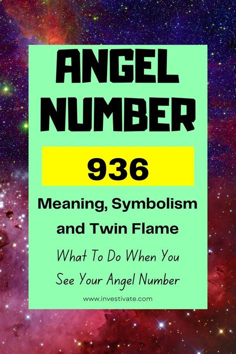 936 angel number meaning|Angel Number 936 Meaning: Focus On Yourself